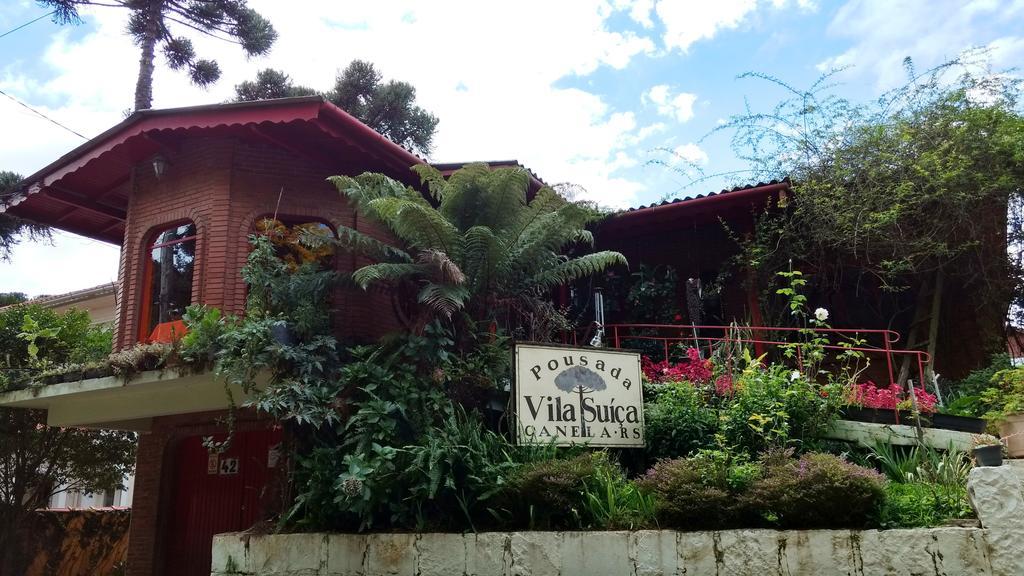 Pousada Vila Suica Canela Esterno foto