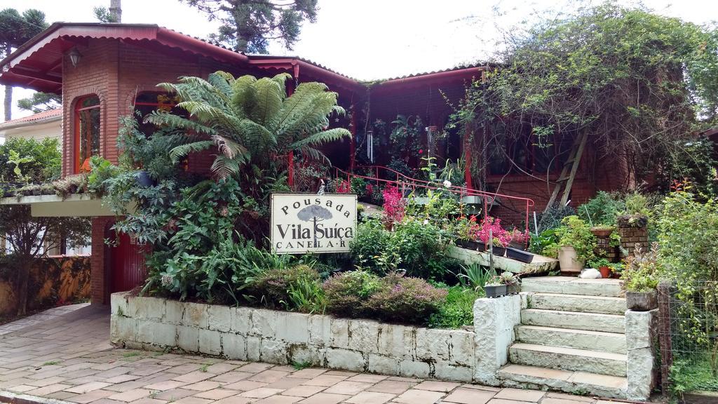 Pousada Vila Suica Canela Esterno foto