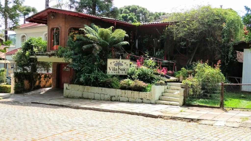 Pousada Vila Suica Canela Esterno foto